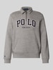 Polo Ralph Lauren Sweatshirt met labelstitching Middengrijs