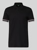 BOSS Green Slim Fit Poloshirt aus reiner Baumwolle Modell 'POLO ZONE' Black