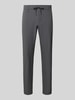 BOSS Green Regular Fit Stoffhose mit Tunnelzug Modell 'Convert' Anthrazit