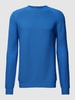 AlphaTauri Gebreide pullover met fijn gestructureerd design, model 'FOSOP' Blauw