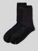 BOSS Socken aus Baumwoll-Mix im 2er-Pack Modell 'ShineDiam' Black