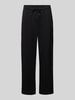 EA7 Emporio Armani Baggy Fit Sweatpants mit Label-Print Black