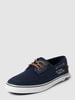 Tom Tailor Lage schoenen met labeldetails Marineblauw