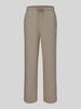 Nike Regular Fit Sweathose aus Baumwoll-Mix Beige