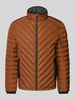 MCNEAL Steppjacke mit Label-Detail Schoko