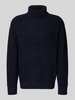 SELECTED HOMME Relaxed fit coltrui van wolmix Donkerblauw