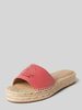 Lauren Ralph Lauren Espadrilles in gevlochten look, model 'POLLY' Oudroze