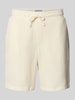 JAKE*S STUDIO MEN Regular Fit Shorts mit elastischem Bund Offwhite