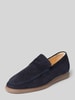 Henry Stevens Loafers van echt leer model 'Elia' Marineblauw