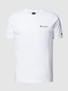 CHAMPION T-shirt met labelprint Wit