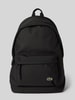 Lacoste Rucksack mit Logo-Stitching Black