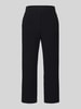 Raffaello Rossi Regular Fit Barrel Leg Hose mit Label-Detail Modell 'PHIBI' Black