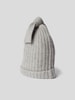 The Holy goat Beanie aus Kaschmir Hellgrau meliert