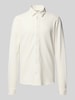 Casual Friday Slim Fit Freizeithemd mit Kentkragen Modell 'ARTHUR' Offwhite