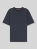 BOSS Orange relaxed fit t-shirt van 100% katoen model 'TCHUP' Marineblauw