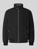 Christian Berg Men Jacke mit Reißverschluss Black