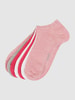 camano Sneakersocken im 7er-Pack Pink Melange