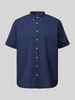 Polo Ralph Lauren Big & Tall PLUS SIZE vrijetijdsoverhemd met halflange mouwen Marineblauw