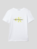 Calvin Klein Jeans T-Shirt aus Baumwolle Weiß