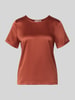 Christian Berg Woman Selection Regular Fit Bluse aus Satin Rostrot