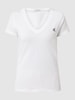 Calvin Klein Jeans T-Shirt mit Logo-Stickerei  Weiss