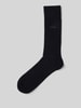BOSS Sokken van katoenmix in een set van 5 paar Donkerblauw
