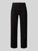 JOOP! Collection Regular Fit Leinenhose im 5-Pocket-Design Modell 'Fortress' Black