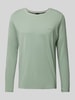 BOSS Longsleeve mit Label-Stitching Modell 'Mix&Match' Mint