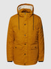 MCNEAL Parka met ritssluiting Mosterdgeel
