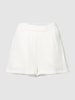REVIEW Korte broek met structuurmotief Wit