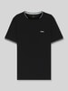 BOSS Green t-shirt o kroju regular fit z mieszanka bawełny model 'TAUL ' Czarny