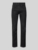 s.Oliver BLACK LABEL Slim Fit Jeans im 5-Pocket-Design Modell 'Nelio' Black