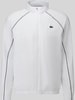 Lacoste Sport kurtka treningowa o kroju regular fit z naszywką z logo Biały