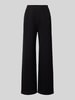 Liu Jo Sport Wide Fit Hose aus Viskose-Mix mit elastischem Bund Black