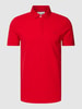 Lacoste Classic fit poloshirt met labeldetail Rood