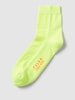 Falke Socken mit elastischem Rippenbündchen Modell 'Cool Kick' Neon Gelb