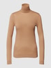 Lauren Ralph Lauren Shirt met lange mouwen en zijde Camel