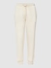 REVIEW Sweatpants mit Tunnelzug Beige