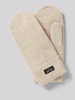 EEM Handschuhe mit Label-Detail Beige