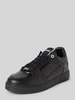 Balr. Sneakers van leer met labeldetail, model 'The Club Urban Cup' Zwart