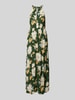 Vila Maxi-jurk met bloemenprint, model 'MESA' Groen