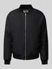 Casual Friday Jacke mit Logo-Stitching Modell 'Cotes' Black