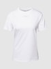 Calvin Klein Womenswear T-shirt z detalem z logo Biały