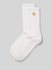 Carhartt Work In Progress Socken mit Label-Patch Weiss