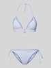 Banana Moon Bikini-Set mit Label-Detail Modell 'NUCODIMKA SUNSUMMER' Hellblau