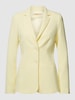 Pennyblack Blazer met reverskraag, model 'VERSATO' Lichtgeel
