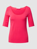 MaxMara Leisure T-shirt met ronde hals, model 'UBALDO' Fuchsia