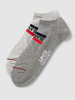 Levi's® Sneakersocken mit Label-Print im 2er-Pack Hellgrau Melange