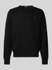 Polo Ralph Lauren Sweatshirt met labelstitching Zwart