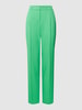 Jake*s Collection Bundfaltenhose mit französischen Eingrifftaschen Apfelgrün